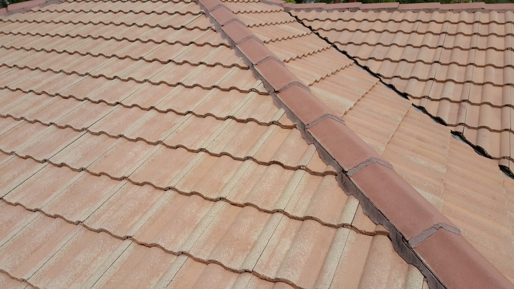 new tiled roofs