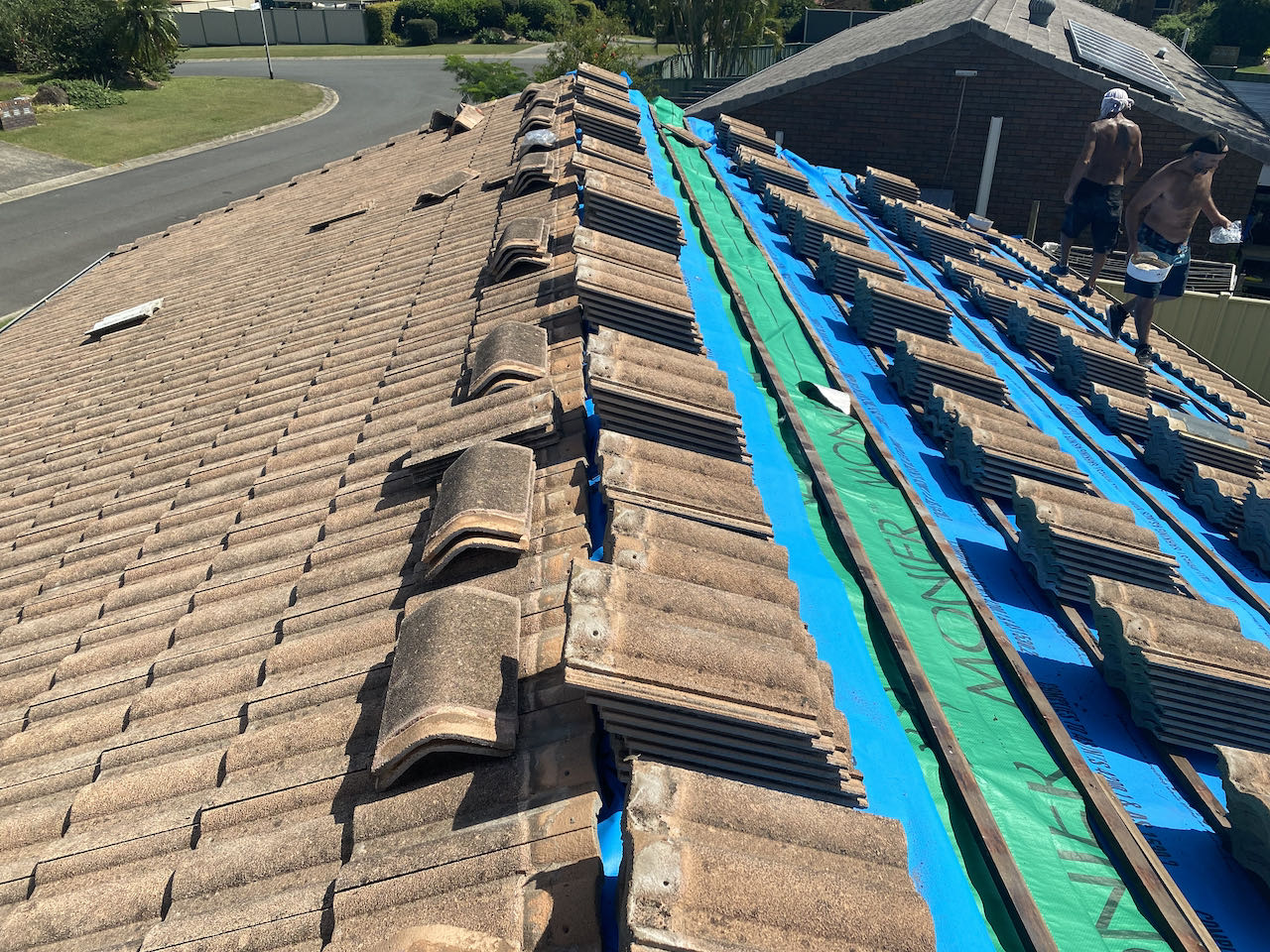 Tile Roof Sarking Installation